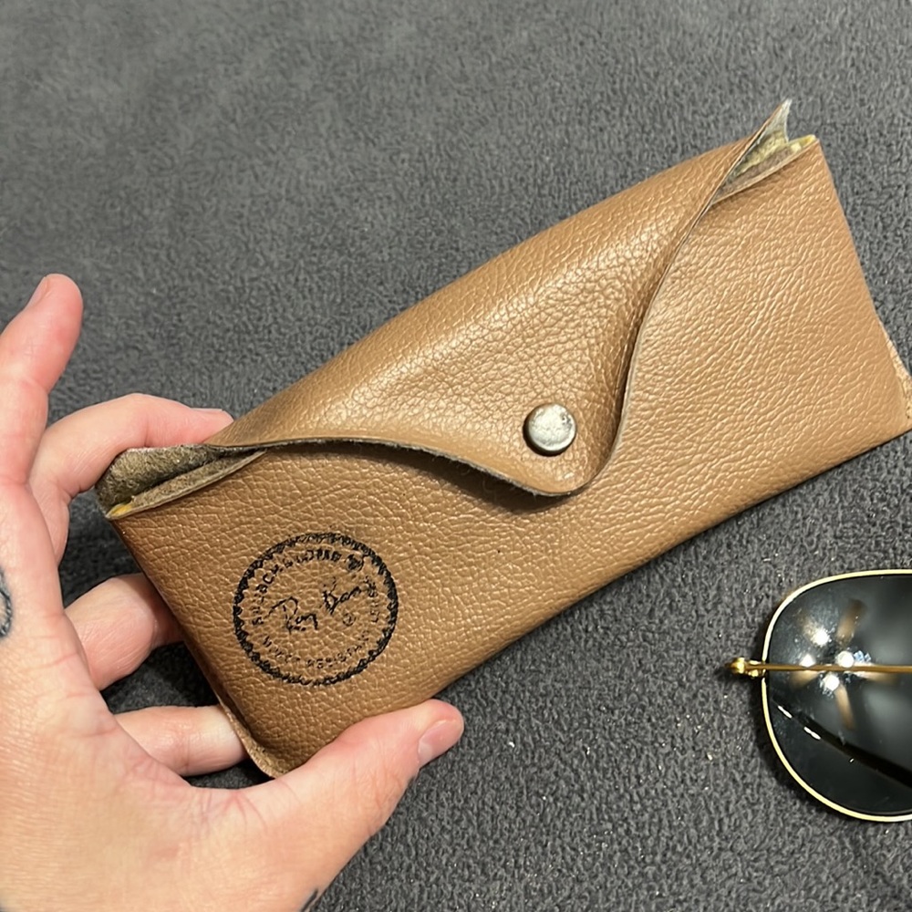 Vintage Ray Ban Aviator Outdoorsman Glasses with Original Case - Picture 9 of 11